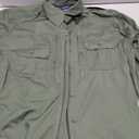 Propper Tactical Long Sleeve Ripstop Shirt  Epaulettes, Teflon Fabric Protection & Document Pockets for Public Safety (Small, Olive Green)