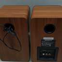 Active Bookshelf Speakers 36W RMS - BT 5.4 Wireless Speaker with 5 Inch Woofer, Silk Dome Tweeter PC Speakers - USB Digital Audio Studio Monitors Bass & Treble Adjust AUX Input for Record Player TV