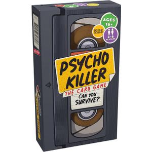 Psycho Killer: Third Edition - The Card Game, Can You Survive? Fast-Paced Party Game, Ages 16+, 2-6 Players
