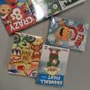 Regal Games Card Games for Kids - Go Fish, Crazy 8's, Old Maid, Slap Jack, Monster Memory Match, Snowball Fight - Holiday-Themed, Simple & Fun Classic Family Table Games 