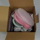 Elk and Friends Stainless Steel Snack Cups | Removable Silicone Food Catcher and Travel Lid | Spill-Proof Snack Containers for Baby, Toddler, Kids | Dishwasher Safe | 2 Pack (Blush/Sage)