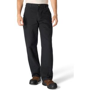 Carhartt Men's Loose Fit Washed Duck Utility Work Pant (42W x 32L, Black)