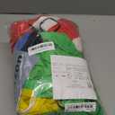 Joiedomi 6 FT Long Christmas Inflatable Dinosaur Outdoor Decoration, Inflatable Santa Riding Dinosaur with Build-in LEDs, Christmas Blow Up Yard Decoration for Xmas Party Garden Lawn Winter Dcor