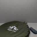 Night Cat Pop-up Camping Tent: 2 Person Tent Waterproof Instant Easy Setup Family Tent (Verde oscuro)