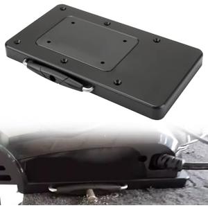 MKA-21 1854021 Fits for Minn Kota Quick Release Bracket Composite Trolling Motor Quick Release Mount Compatible with Ulterra,Terrova,PowerDrive,PowerDrive V2 and Deckhand 40 Terrova Mounting Bracket, Black