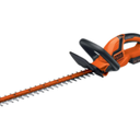 BLACK+DECKER 20V MAX Cordless Hedge Trimmer, Battery and Charger Included, 22 Inch Steel Blade Lightweight Bush Trimmer, Soft Grip, Less Vibration (LHT2220)