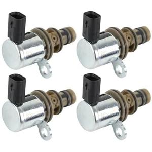 4pcs 53022298AA Engine Multiple Displacement Solenoid Fits for 2010-2021 Chrysler 300 Ram 1500 Challenger Charger Grand Cherokee 5.7L 6.4L V8 Engine Solenoid Aftermarket Parts