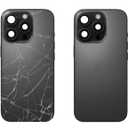 Rear Back Glass Replacement for iPhone 16 Pro Max 6.9-inches with Reparing Tool Kit and All Necessary Parts (Black Titanium)