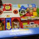 Fisher-Price Little People Caring for Animals Farm Electronic Interactive playset with Smart Stages Learning Songs for Toddlers Ages 1 and up