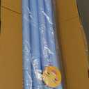 Poolvio Pool Vacuum Hose 26 Feet (8 x 40 Inch), 1.5 Inch Cuffs, Compatible with Most Inground Automatic Cleaners , Blue/White 