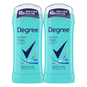 Pack of 2 Degree Antiperspirant Deodorant Fresh Energy 48-Hour Sweat and Odor Protection Antiperspirant For Women 2.6 oz