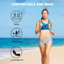 Weighted Vest, 6lb/8lb/12lb/16lb/20lb/25lb/30lb Weight Vest with Reflective Stripe, Weighted Vest for Men Women Workout Equipment for Strength Training, Running, Jogging, Fitness, Weight Loss (PU-Silver)