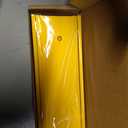 5 Pack Name Plates for Doors, 2"×8" Aluminum Office Name Plate Holder for Wall, Meeting Room, Office, Business Department, Desk, Warning Area(Yellow Gold)