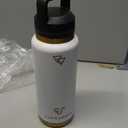 copper infused Water Bottle 36oz(white)