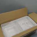 Red Co. Set of 3 Crystal Clear Acrylic Cube Display Nesting Risers with Hollow Bottoms, Transparent - 2 Pack