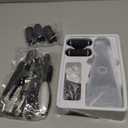 Electric Foot File Callus Remover for Feet - 6pcs Larger Grinding Head&3Speed, Pedicure Kit Foot Scrubber Deadskin Callus Remover, Foot Care Kit Pedicure Tools for Dead Skin Callus Hardskin Dry Cracks