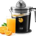 LEBENLANG BPA-Free Orange Juicer Electric - 27 OZ & 2 Cones with Pulp Control I Automatic & Electric Juicer for Citrus Lemon & Oranges I Orange juice squeezer machine Exprimidor de naranjas electrico