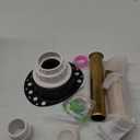 Freestanding Tub Drain Rough-in Kit, Bathtub Drain Kit with PVC Adapter and Brass Tail Pipes, Compatible with Free Standing Bathtubs, Copper Bathtub and Floor Mounted Bathtub