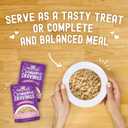 Stella & Chewy's Carnivore Cravings Wet Cat Food Pouches - Premium Chicken & Salmon Recipe - Grain-Free Morsels & Gravy - Perfect for Picky Eaters - Complete Meal or Topper - 2.8oz, 24-Pack