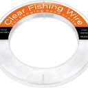 Clear Fishing Line Wire 755 ft, Invisible Monofilament Fishing Line Wire, Nylon String for Hanging Balloons Garland Crafts Picture Decorations, Clear String Threads Cords WUINOID