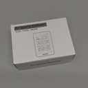 Air Quality Monitor Indoor, 5 In 1 Portable Real-Time Smart Air Quality Tester with CO2 Monitor, HCHO, TVOC, Temperature, Humidity Detector for Home, Office, Car, Hotel (White)