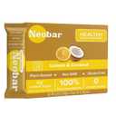 NEOBAR Lemon Coconut Plant-Based Vegan Snack Bars, Gluten Free Dairy Free Snacks, No Added Sugar, No Preservatives, Non-GMO | 12 Count