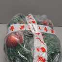 Christmas Garland with Lights, 9FT Lighted Christmas Garland with 30 LED, Prelit Garland Battery Operated Garland Christmas Decorations for Stairs Railing Fireplace Mantle Front Door Porch Home (6#)