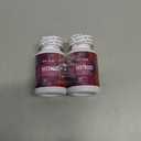 2 x Beet Root Capsules, Organic Beet Root Capsules, 100% Pure Beetroot Powder Supplement for Natural Energy, Non-GMO for Athletic Performance Digestive & Endurance, 60 Capsules, Best By: 06/2027
