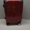 Coolife Luggage Expandable Suitcase PC+ABS Spinner 20in Carry On