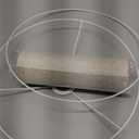 OUTON Beige Drum Lamp Shades for Floor Lamps, 13" Top x 13" Bottom x 10" High, Easy to Assemble, Replacement Linen Lampshades for Table Lamps & Bedside Lamps (1.65" Spider)