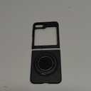 Magnetic Case for Samsung Galaxy Z Flip 5, [Compatible with MagSafe] Military Grade Shockproof Slim fit Samsung Z Flip 5 Phone Case with Magnetic Ring Kickstand, Black