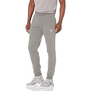 adidas Originals Men Adicolor Essentials Trefoil Joggers, Medium Grey Heather, X-Small