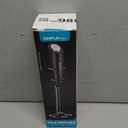 SIMPLETaste Milk Frother Handheld Battery Operated Electric Foam Maker, Drink Mixer with Stainless Steel Whisk and Stand for Cappuccino, Bulletproof Coffee, Latte (Black)