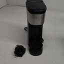 CHEFMAN Single Serve Coffee Maker, K Cup Coffee Machine: Compatible with K-Cup Pods and Ground Coffee, Brew 6 to 12oz Cup Drip Coffee Maker, 40oz Water Reservoir, Cup Lift, Filter Included