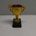 Plastic Gold Trophy Cup, Golden Trophies Trophy Cup for Sports Footabll Competition Tournaments Party