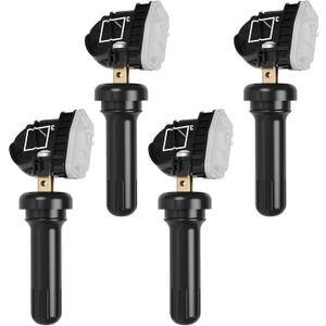 13598772 TPMS Sensor, GM Tire Pressure Monitoring System Sensor for Chevy Silverado Buick Cadillac GMC Hummer Saturn SAAB, 315mhz Replaces 13586335 13598771 13581558 Set of 3