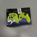 Wireless Controller for With Xbox One, Xbox Series X/S, Xbox One X/S, PC, With RGB LED Light, Mappable Buttons, With 2.4GHZ Wireless Adapter Gamepad (Electric Volt)