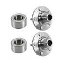 2PCS Front Wheel Hub Bearing Assembly Fit for Ford Escape 2013-2019, Fit for Lincoln MKC 2015-2019, Replaces HUB81 510110