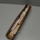 Beyeutao Tapestry Hanger Wooden Tapestry Hanging Telescopic Rod Room Adjustable 16-44 Inch Wooden Rod Holder Flag Pole Wall Hanging Tapestry Rods Rug Hangers for Walls