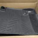 Floor Mats for 2026 2025 2024 2023 Honda Accord (Include Hybrid) All Weather Protection TPE Rubber Floor Liners for Honda Accord 2024 Hybrid Accessories, Odorless Anti-Slip, 1st & 2nd Row, Black
