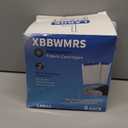 8-Pack Large Replacement Filter Cartridges Compatible with Tetra Whisper Bio-Bag Filters Large Aquarium Filter Cartridges for Whisper 20i/40i IQ20/30/45/60 PF20/30/40/60 Power Filters