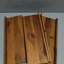 Tinamo Acacia Wooden Spice Rack Organizer for Cabinet - Spice Drawer Insert, Spice Organization for Cabinet, Seasoning Organizer, Spice Holder Pack of 4 (Acacia pack 4)