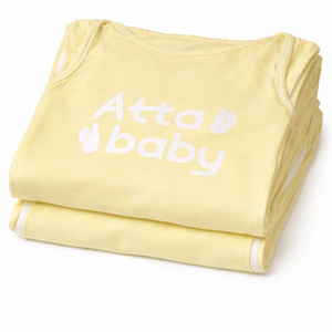 Attababy Sleep Sacks 0-12 M Pastel Yellow,2 pcs