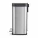 Home Zone Living 13 Gallon Kitchen Trash Can with Step Pedal