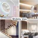 DAYBETTER White LED Strip Light, 20 ft Dimmable Bright Rope Lighting, 6500K 24V Strips, 360 LEDs 2835 Tape Lights for Bedroom, Kitchen, Mirror, Home Decoration(1 Roll)