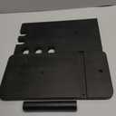 Geelin Wall Mounted Cone Chalk Holder, Wood Pool Hand Chalk Holder with 5 Cue Grooves, Billiards Pool Table Accessories, Billiard Room & Bar(Black,Classic Style)