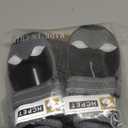 Hcpet Dog Shoes for Dogs, Dog Booties for Dogs, Anti-Slip Dog Boots & Paw Protectors for Hot Pavement Winter Snow Hiking with Reflective Straps Black Size 5, 4PCS (Width 2.16 in)