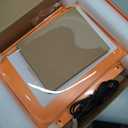 Smart Chicken Coop Heater, 200 Watts Chick Heater Built-in Adaptive Temperature Sensor, Chicken Coop Heater for Winter, Coop Heater Adaptable to Timer and Temp Controllers, UL-Compliant (Orange)