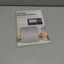 Rechargeable Split Digital Kitchen Food Scale - TRUDIN Weight Scale for Bread Making & Coffee Brewing, Max.22lb/10kg,1g/0.05oz Accuracy,5 Units with Large Backlit LCD,Wall-Mount (Light Silver)