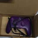 PDP Gaming Afterglow Wave Wireless Nintendo Switch Pro Controller - Officially Licensed, Nintendo Switch 2, Switch Lite/OLED, RGB LED Customization, App Controls, Rechargeable Battery Power - Purple